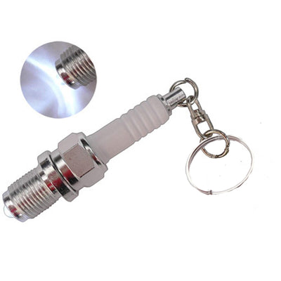 LED SPARK PLUG KEY CHAIN