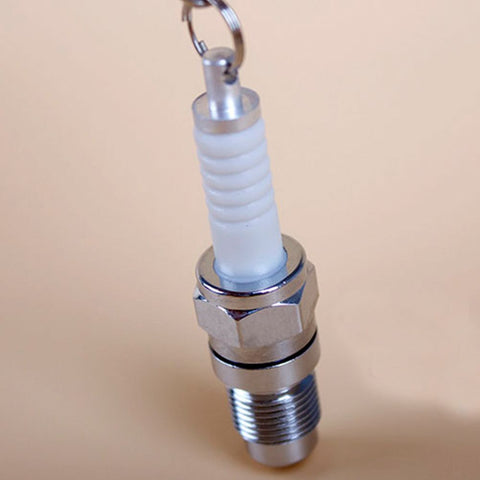 LED SPARK PLUG KEY CHAIN