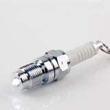 LED SPARK PLUG KEY CHAIN