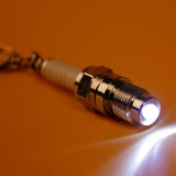 LED SPARK PLUG KEY CHAIN