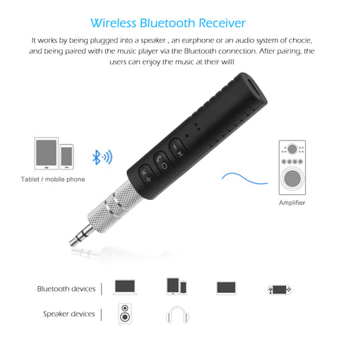 Bluetooth Car Music Audio Adapter